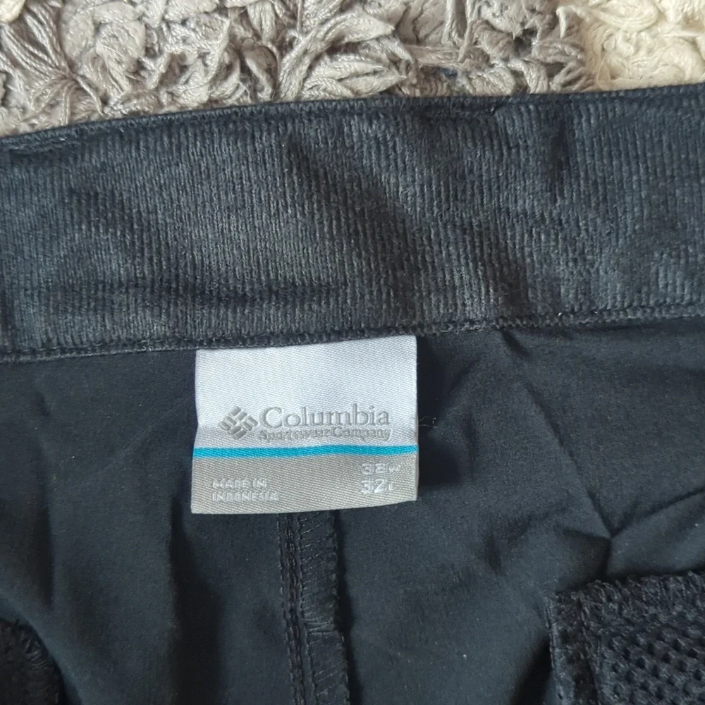Columbia PFG Omni-Sheild Black Performance Fishing Gear Pant 28x32